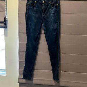 7FAM HIGH WAIST SKINNY- sooo comfy and stretchy